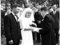 Anteron ja Vuokon haat  Häät Kankaanpirtillä 1961. Pastorina Sulo Viitasaari